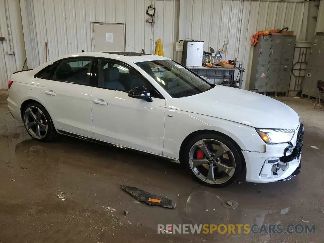 4 Фотография поврежденного автомобиля WAUEAAF47PN022963 AUDI A4 2023