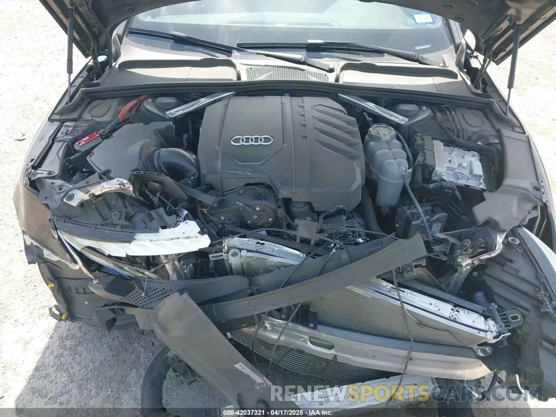 10 Фотография поврежденного автомобиля WAUEAAF48PA009002 AUDI A4 2023
