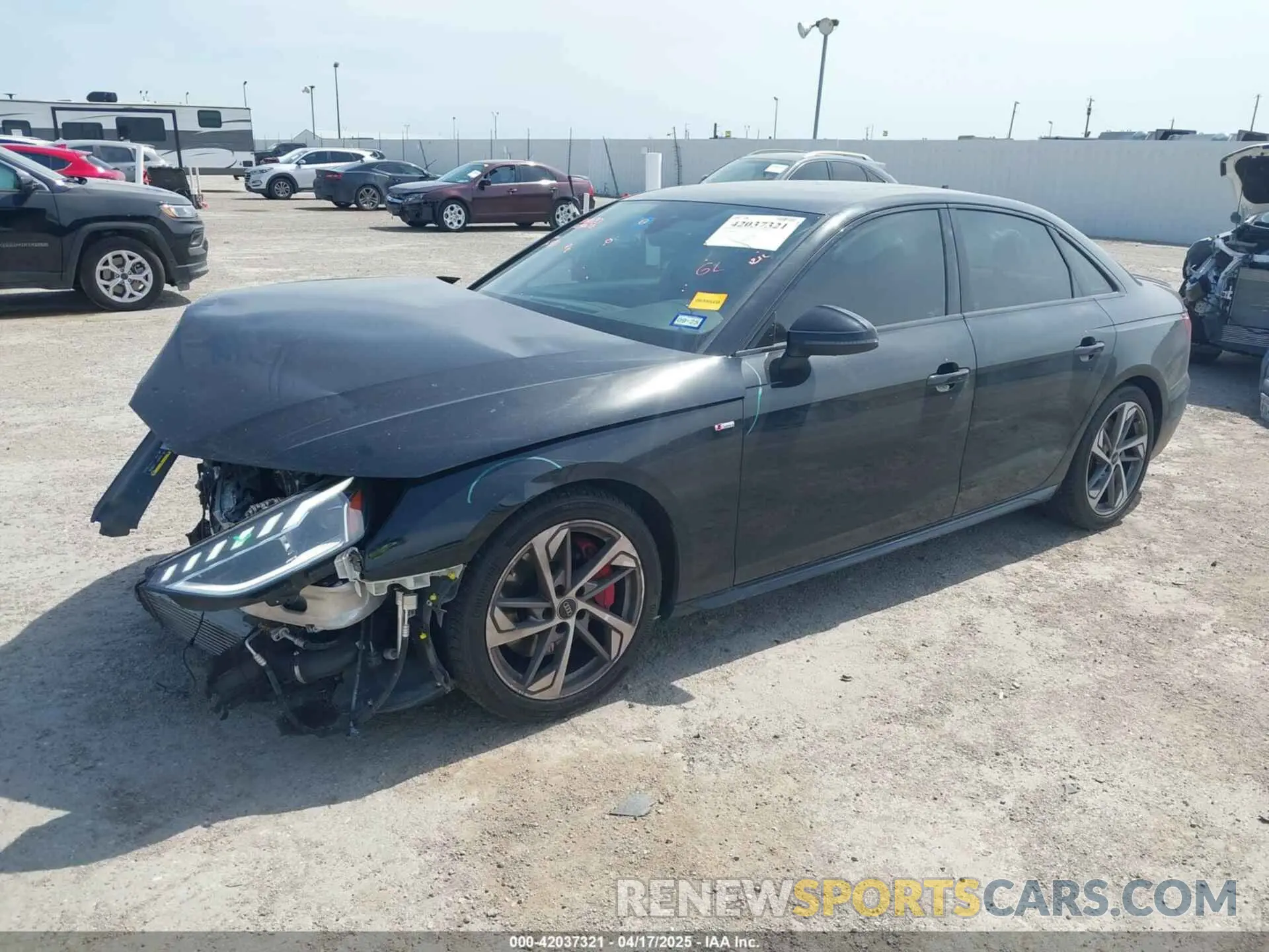 2 Фотография поврежденного автомобиля WAUEAAF48PA009002 AUDI A4 2023