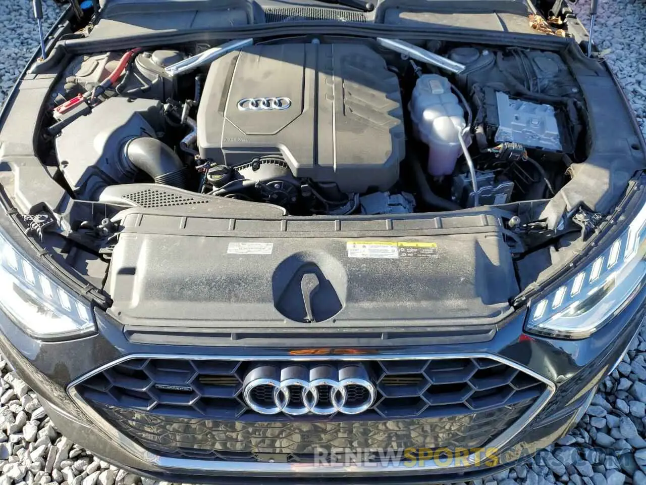 11 Фотография поврежденного автомобиля WAUEAAF48PN001846 AUDI A4 2023