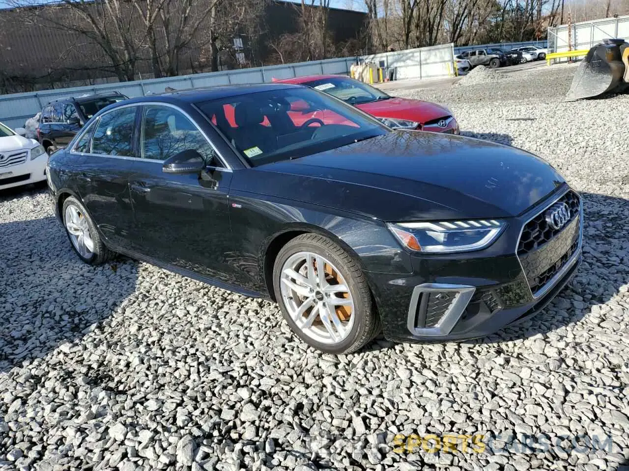 4 Фотография поврежденного автомобиля WAUEAAF48PN001846 AUDI A4 2023