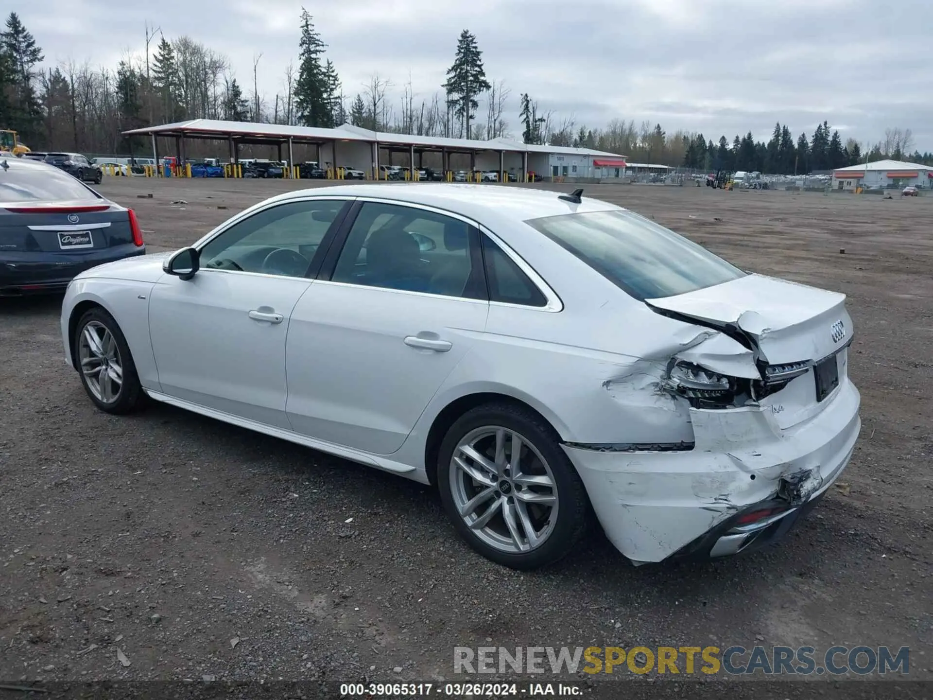 3 Фотография поврежденного автомобиля WAUEAAF48PN005895 AUDI A4 2023