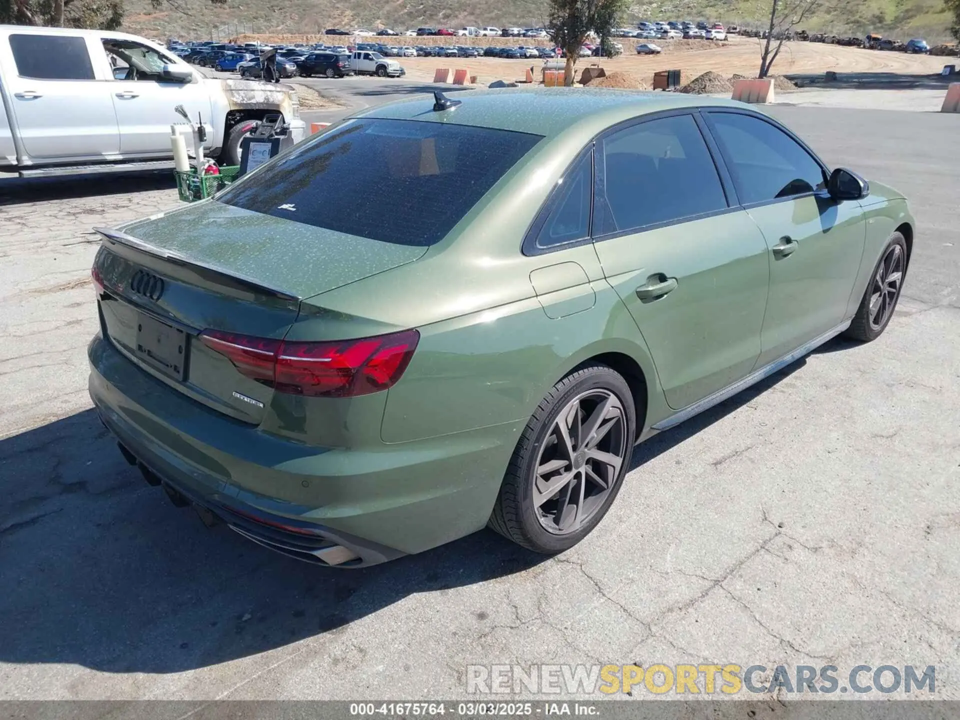 4 Фотография поврежденного автомобиля WAUEAAF48PN022647 AUDI A4 2023