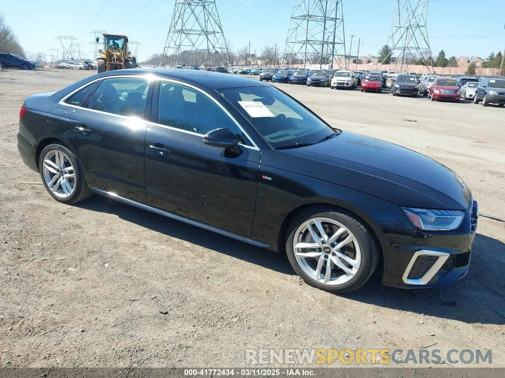 1 Фотография поврежденного автомобиля WAUEAAF49PA001586 AUDI A4 2023