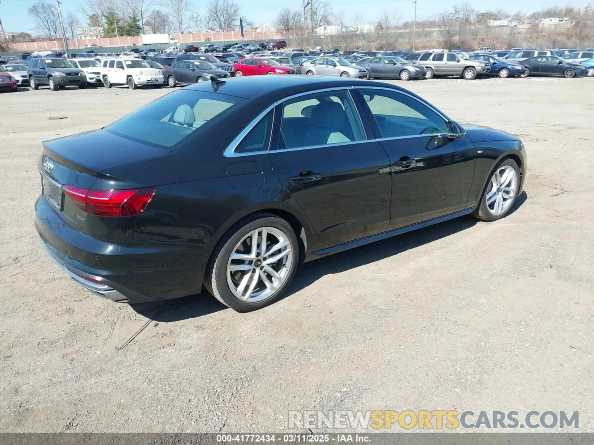 4 Фотография поврежденного автомобиля WAUEAAF49PA001586 AUDI A4 2023