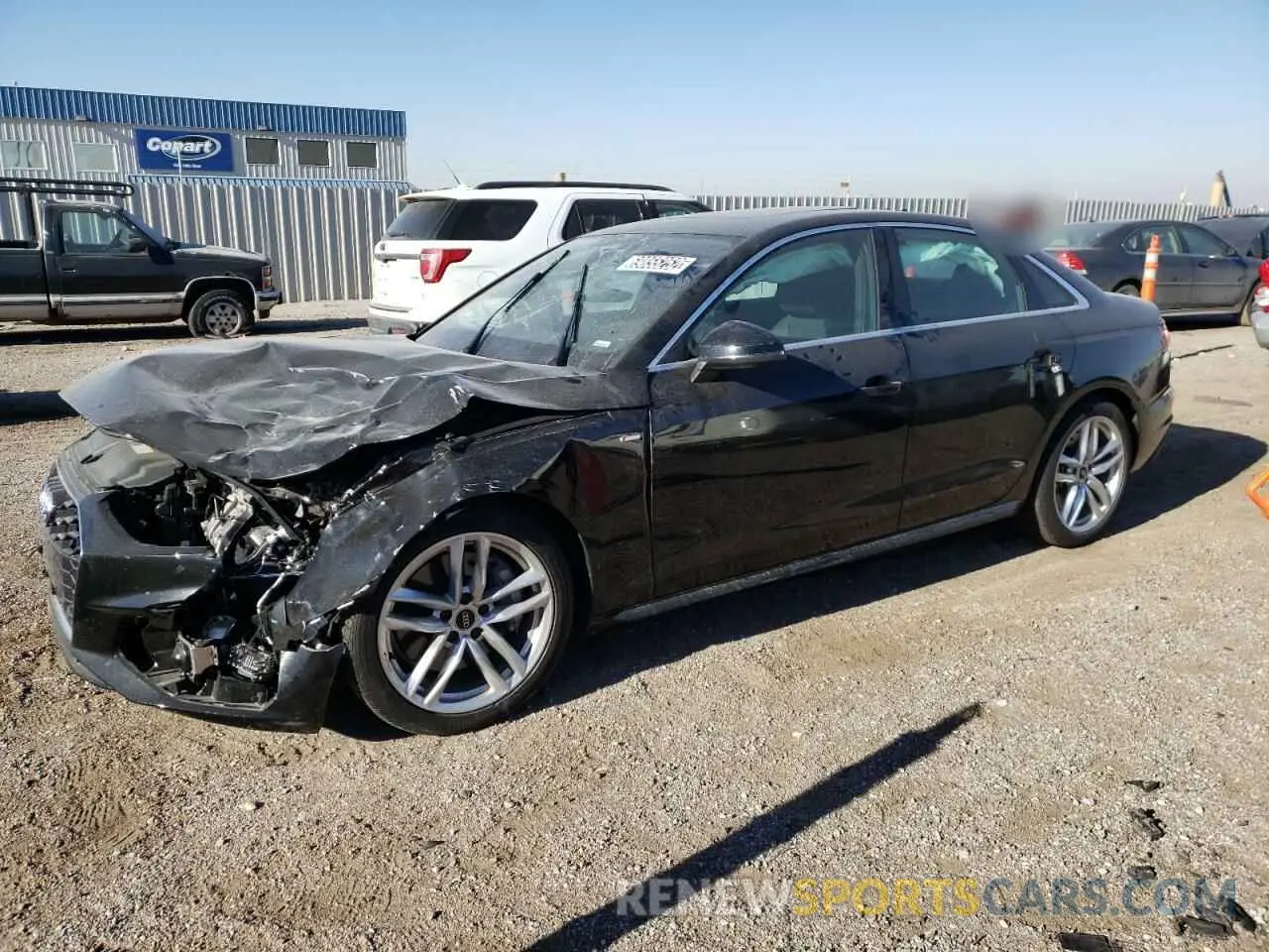 1 Фотография поврежденного автомобиля WAUEAAF49PN002603 AUDI A4 2023