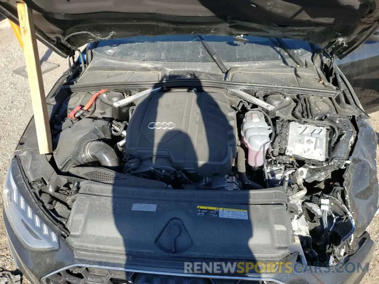 11 Фотография поврежденного автомобиля WAUEAAF49PN002603 AUDI A4 2023