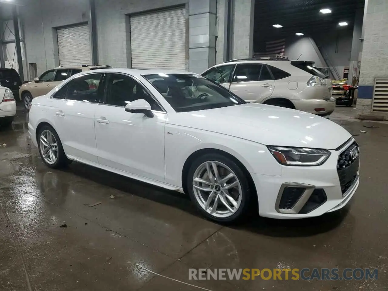 4 Фотография поврежденного автомобиля WAUEAAF49PN006909 AUDI A4 2023