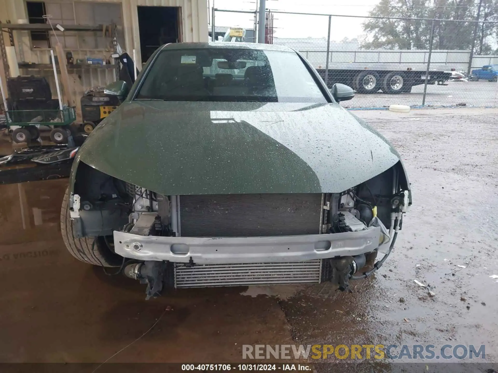 13 Photograph of a damaged car WAUEAAF49PN006957 AUDI A4 2023