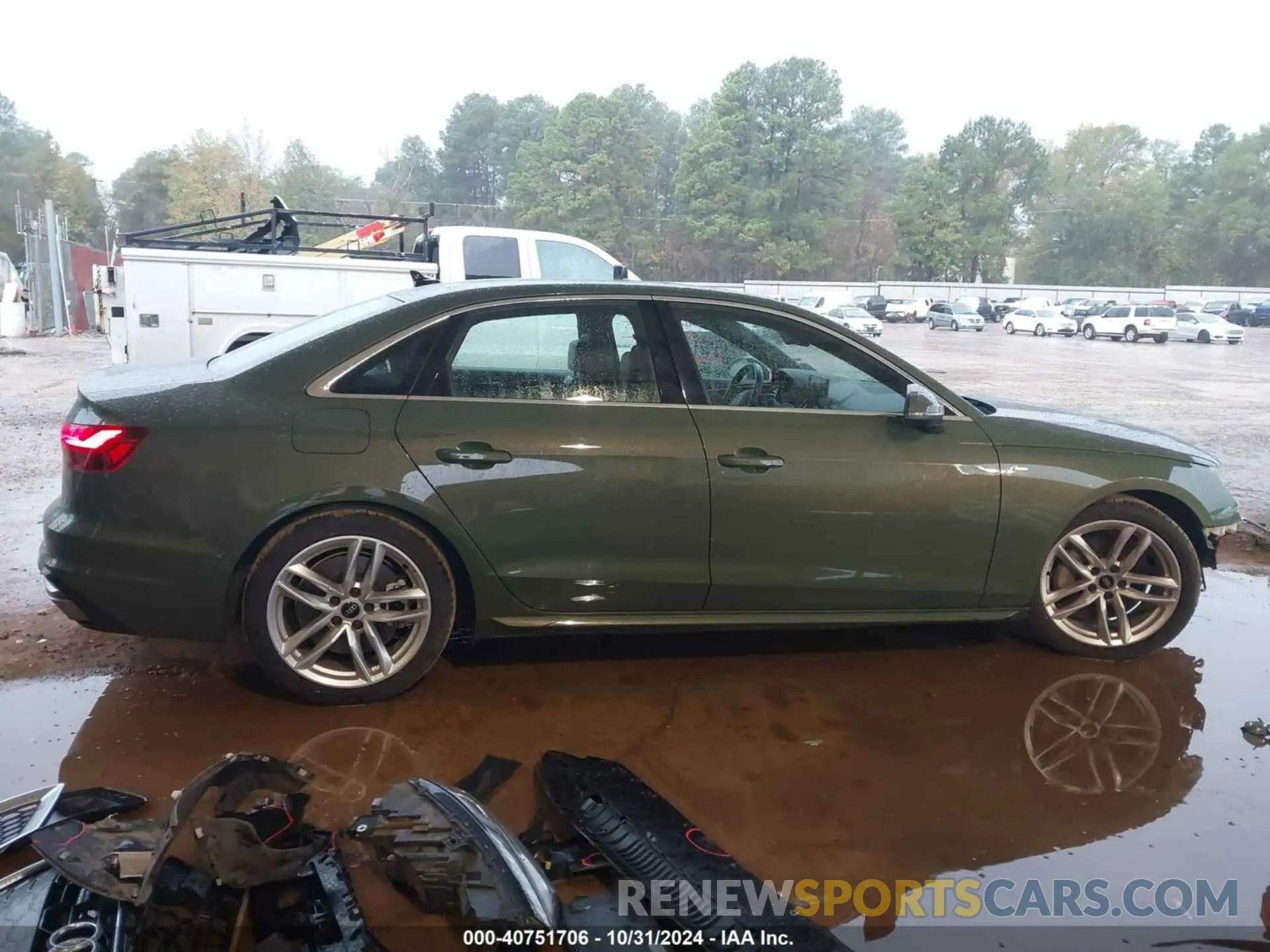 14 Photograph of a damaged car WAUEAAF49PN006957 AUDI A4 2023