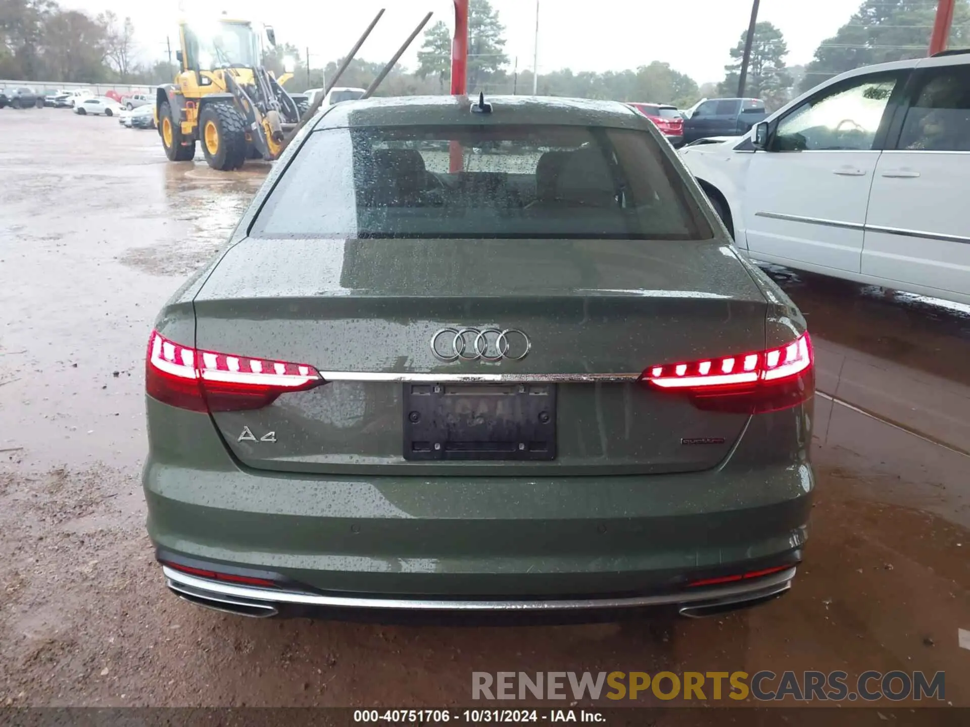 17 Photograph of a damaged car WAUEAAF49PN006957 AUDI A4 2023