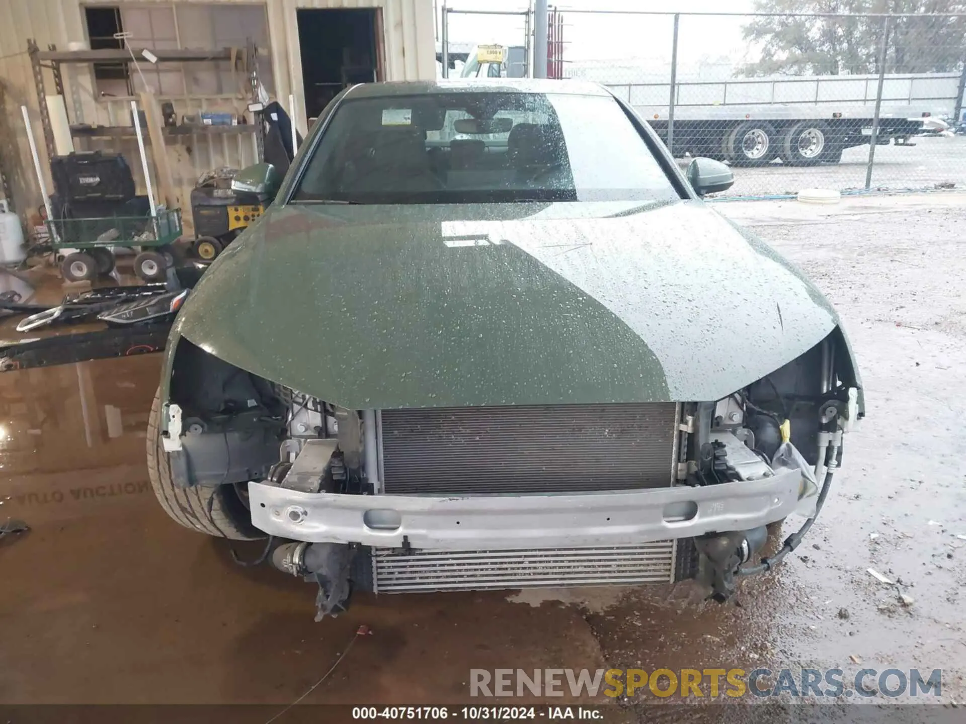6 Photograph of a damaged car WAUEAAF49PN006957 AUDI A4 2023