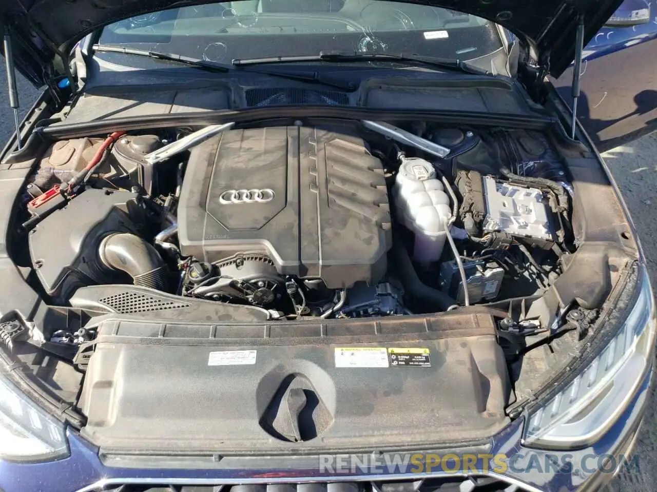 11 Фотография поврежденного автомобиля WAUEAAF49PN020891 AUDI A4 2023