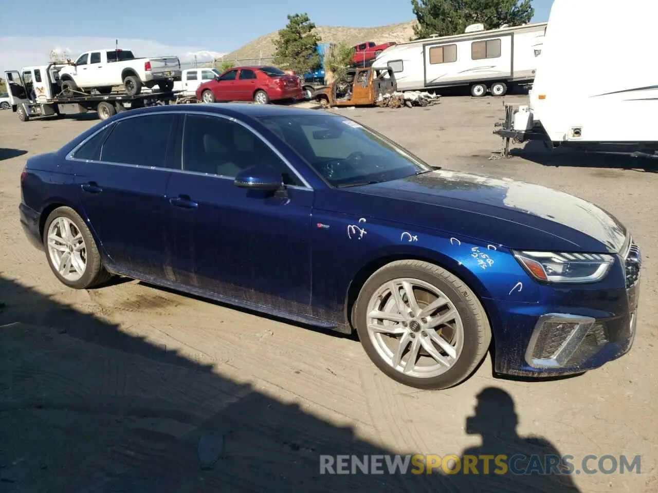 4 Фотография поврежденного автомобиля WAUEAAF49PN020891 AUDI A4 2023