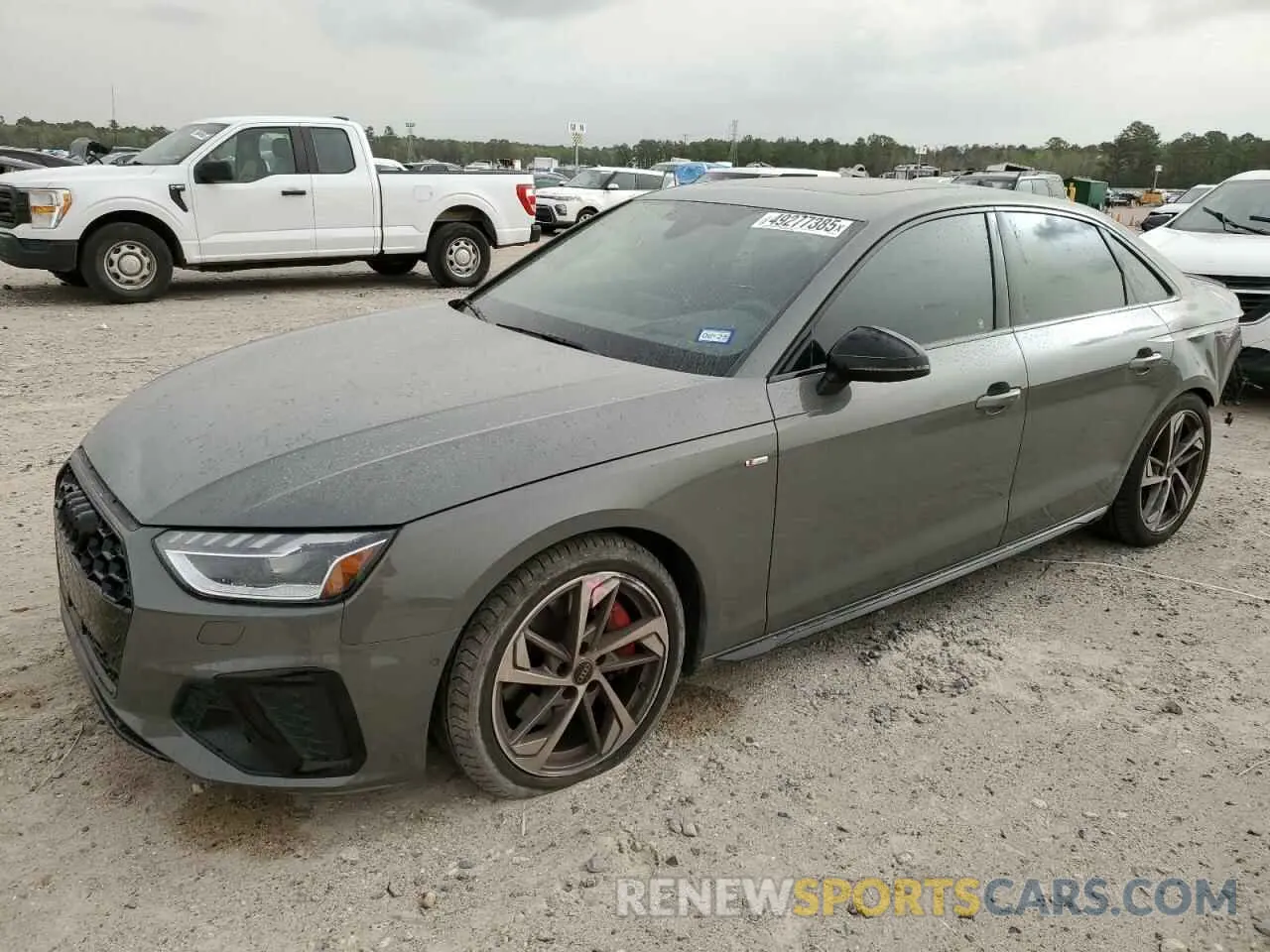 1 Photograph of a damaged car WAUFAAF41PA052097 AUDI A4 2023