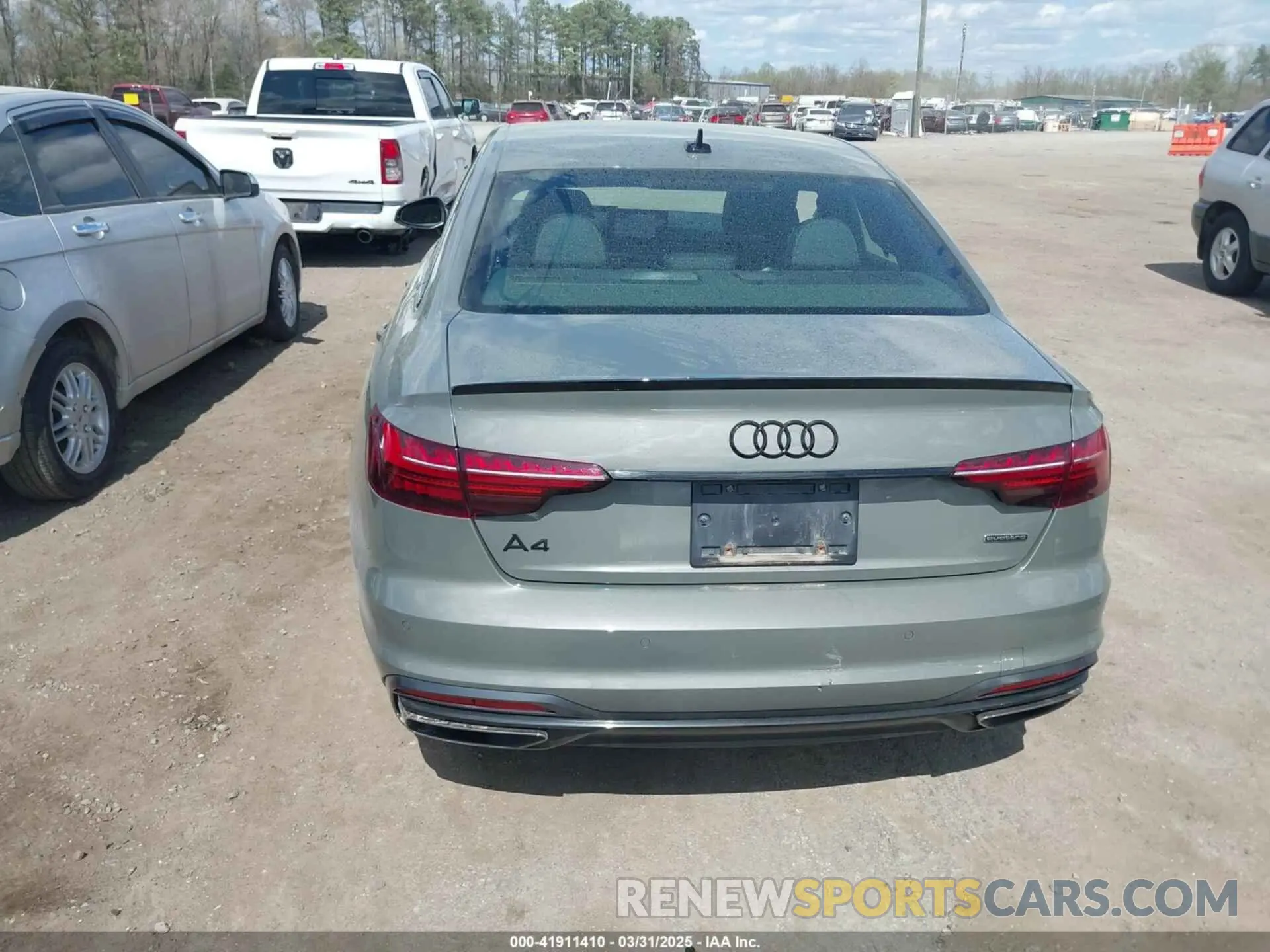 16 Photograph of a damaged car WAUFAAF41PA053797 AUDI A4 2023