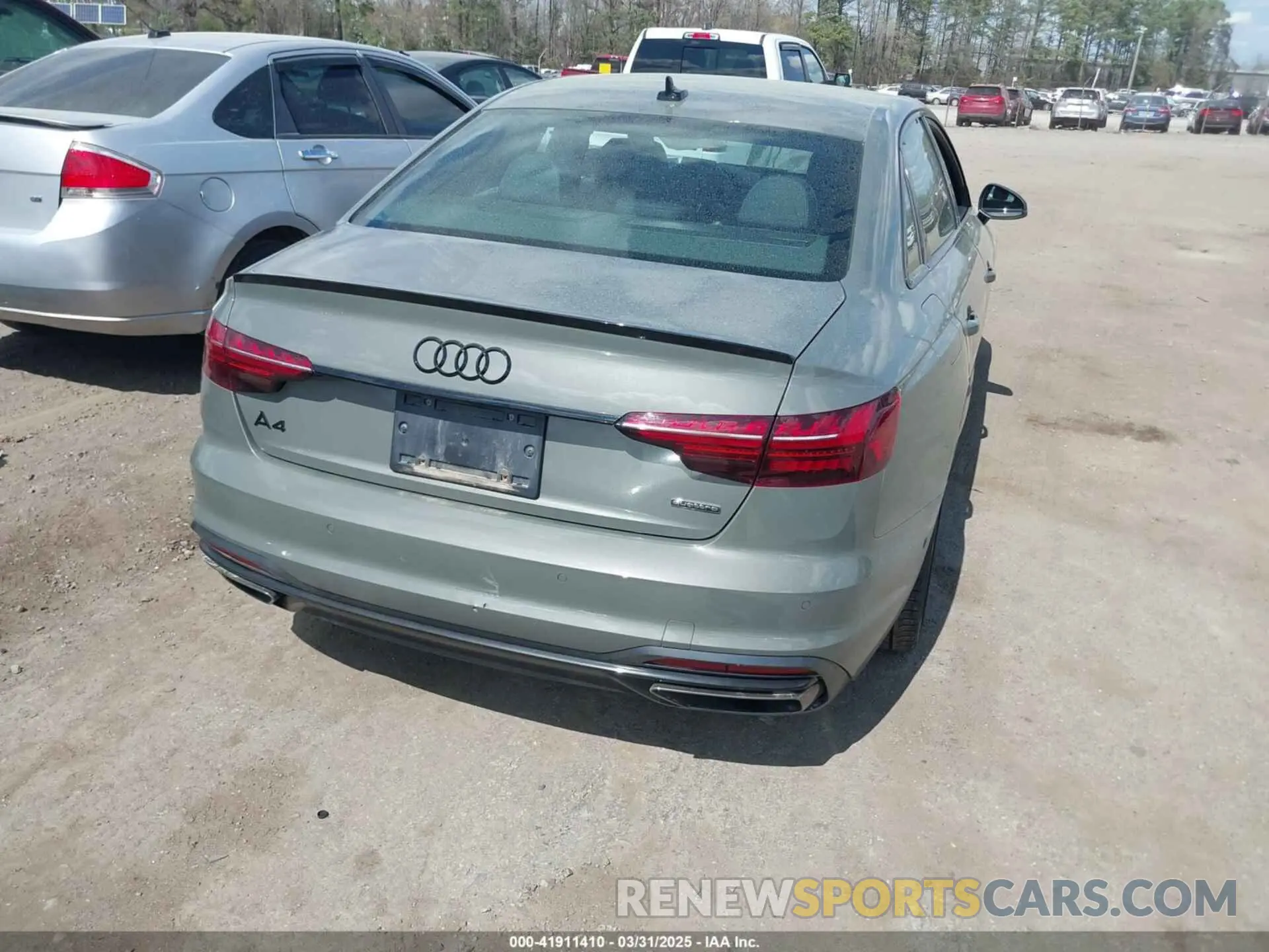 4 Photograph of a damaged car WAUFAAF41PA053797 AUDI A4 2023