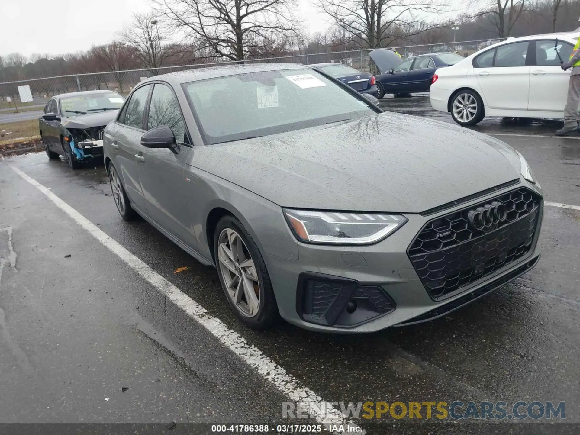 1 Фотография поврежденного автомобиля WAUFAAF49PA053062 AUDI A4 2023