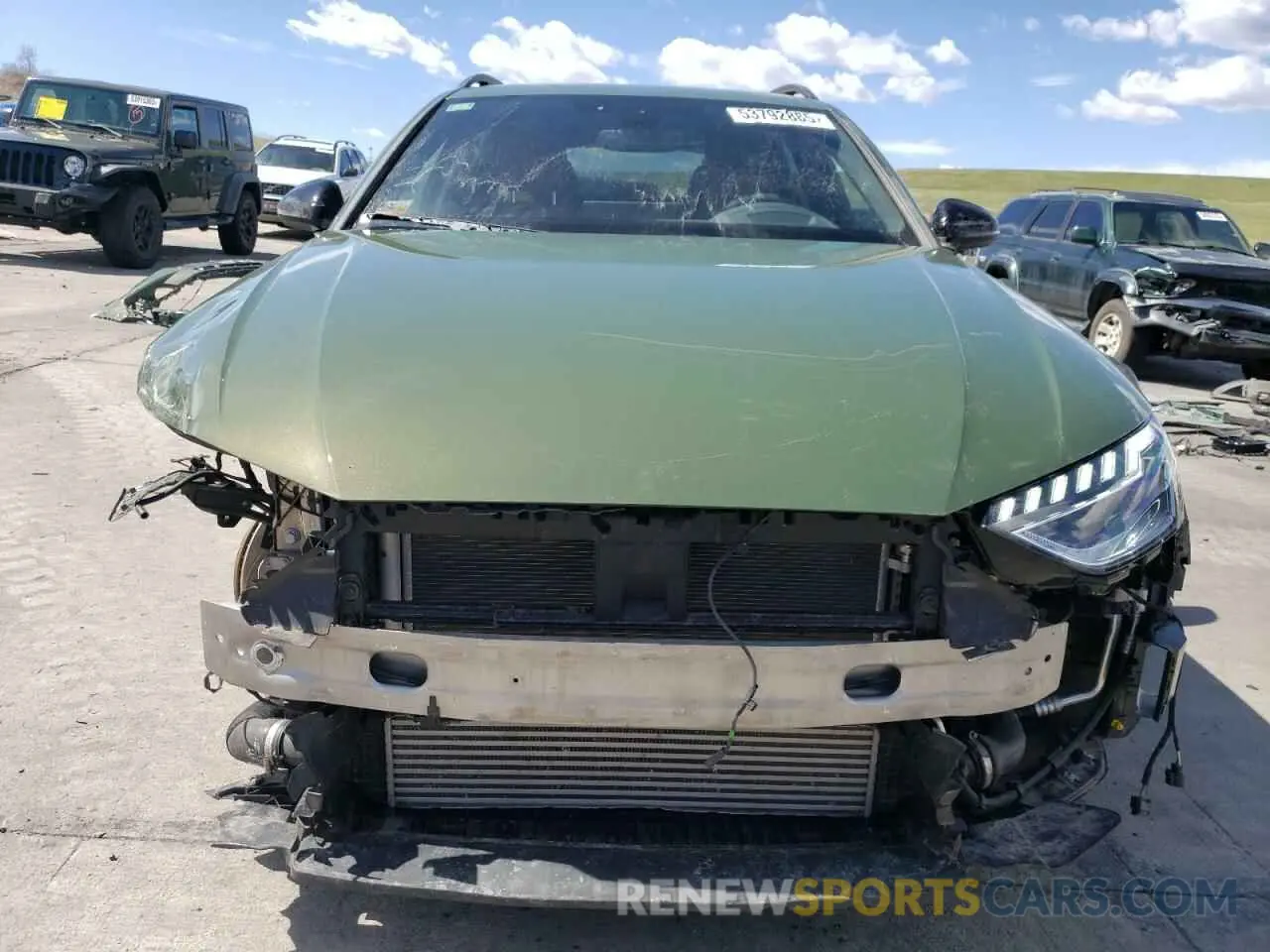 5 Photograph of a damaged car WA19AAF44RA041012 AUDI A4 2024