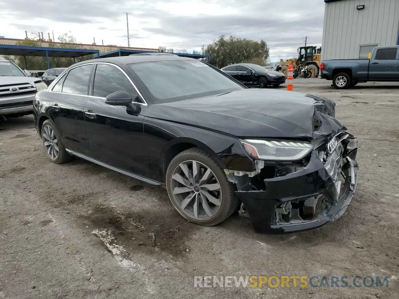 4 Фотография поврежденного автомобиля WAUABAF47RN000914 AUDI A4 2024