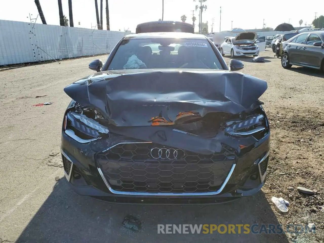 5 Photograph of a damaged car WAUDAAF45RN005254 AUDI A4 2024