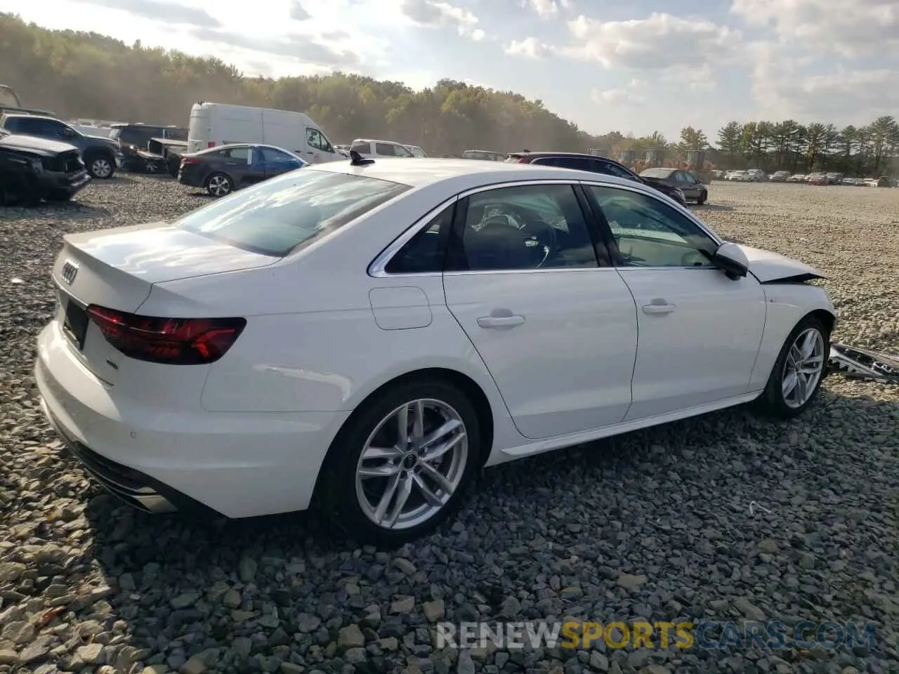 3 Фотография поврежденного автомобиля WAUDAAF4XRN000437 AUDI A4 2024