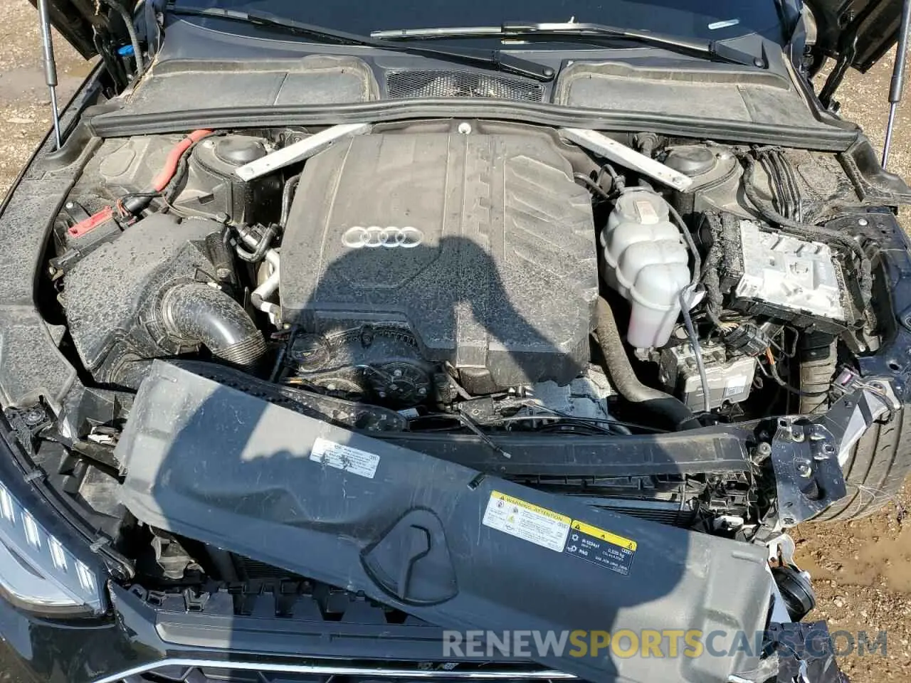 11 Photograph of a damaged car WAUEAAF41RN009256 AUDI A4 2024