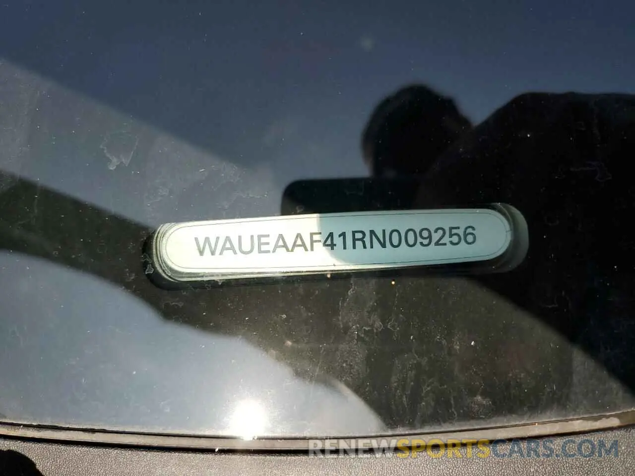 12 Photograph of a damaged car WAUEAAF41RN009256 AUDI A4 2024