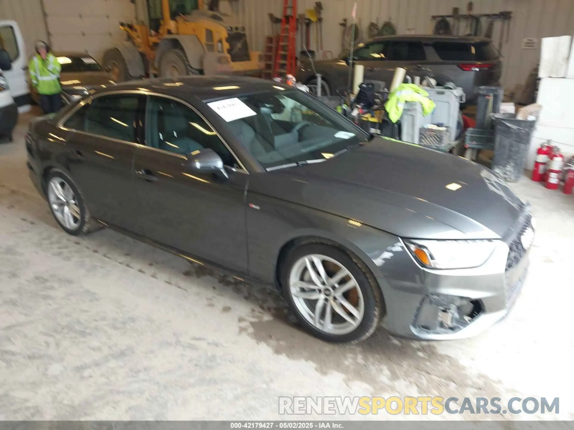 1 Photograph of a damaged car WAUEAAF42RN018774 AUDI A4 2024