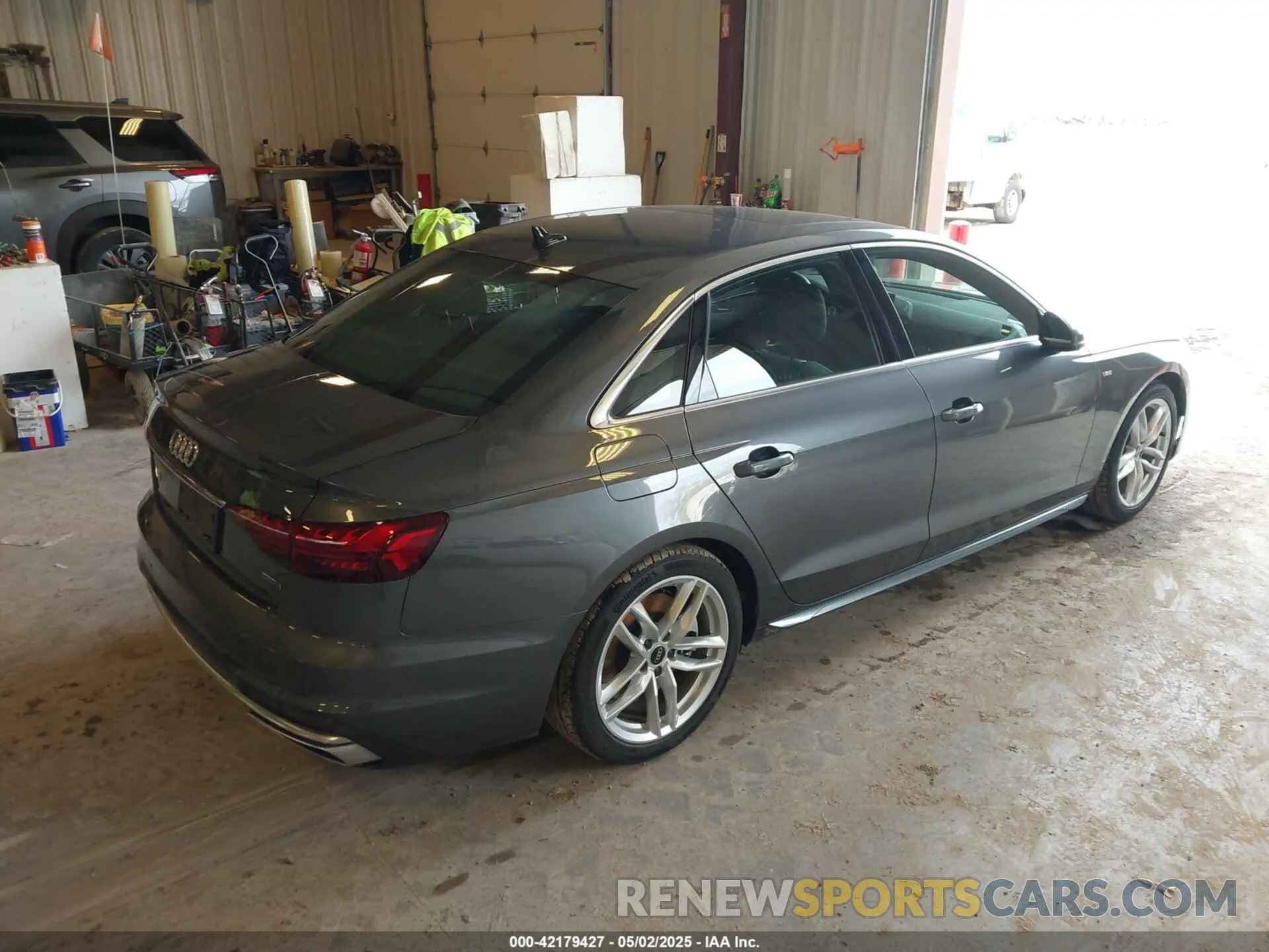 4 Photograph of a damaged car WAUEAAF42RN018774 AUDI A4 2024