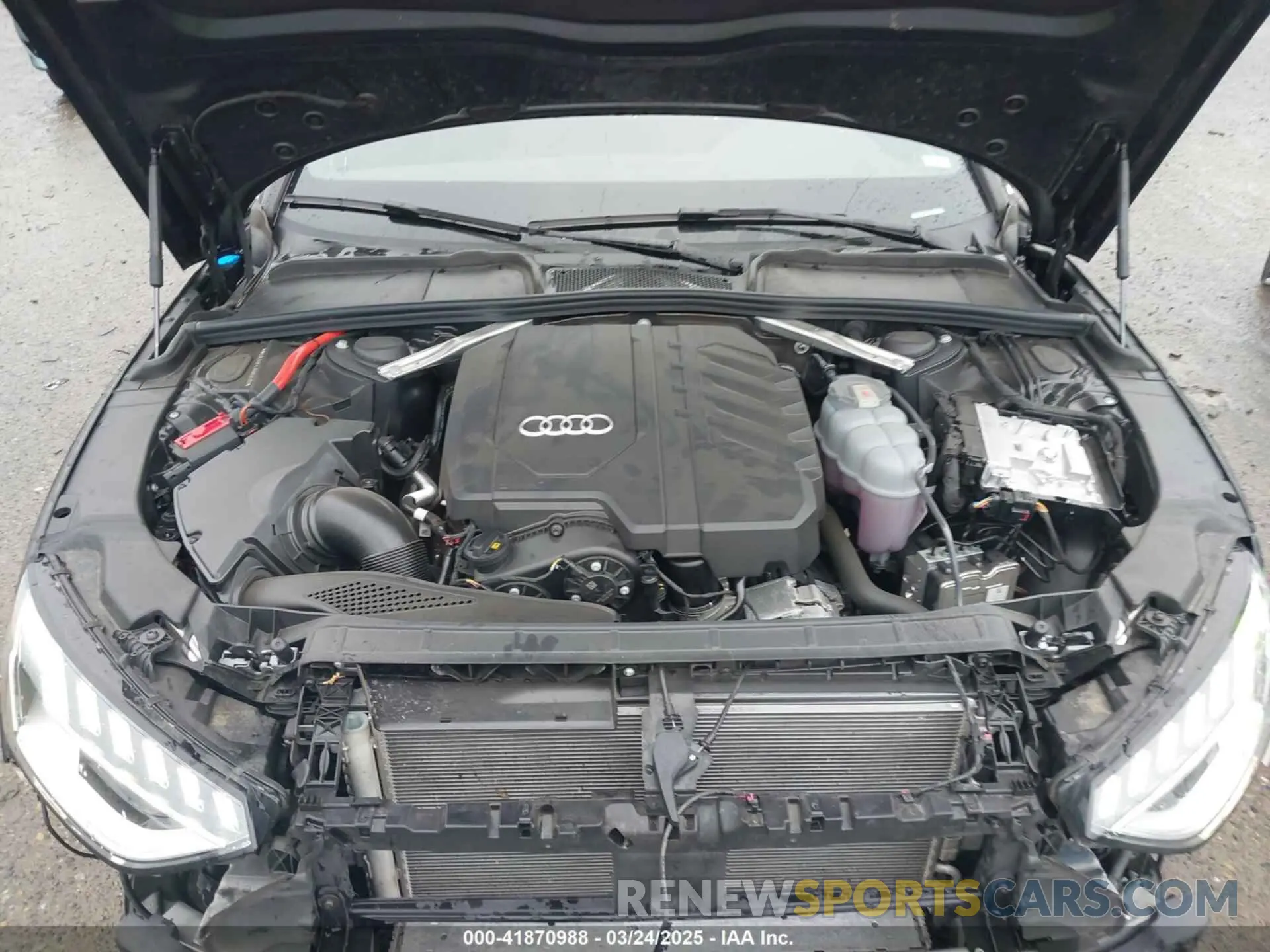 10 Photograph of a damaged car WAUEAAF43RA058319 AUDI A4 2024