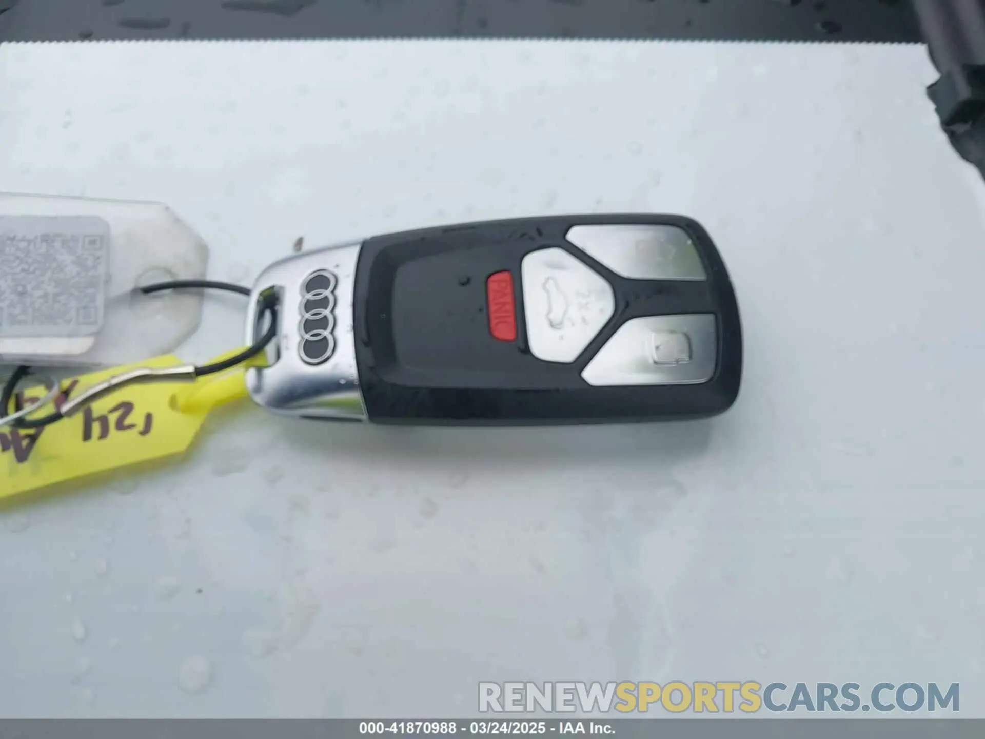 11 Photograph of a damaged car WAUEAAF43RA058319 AUDI A4 2024