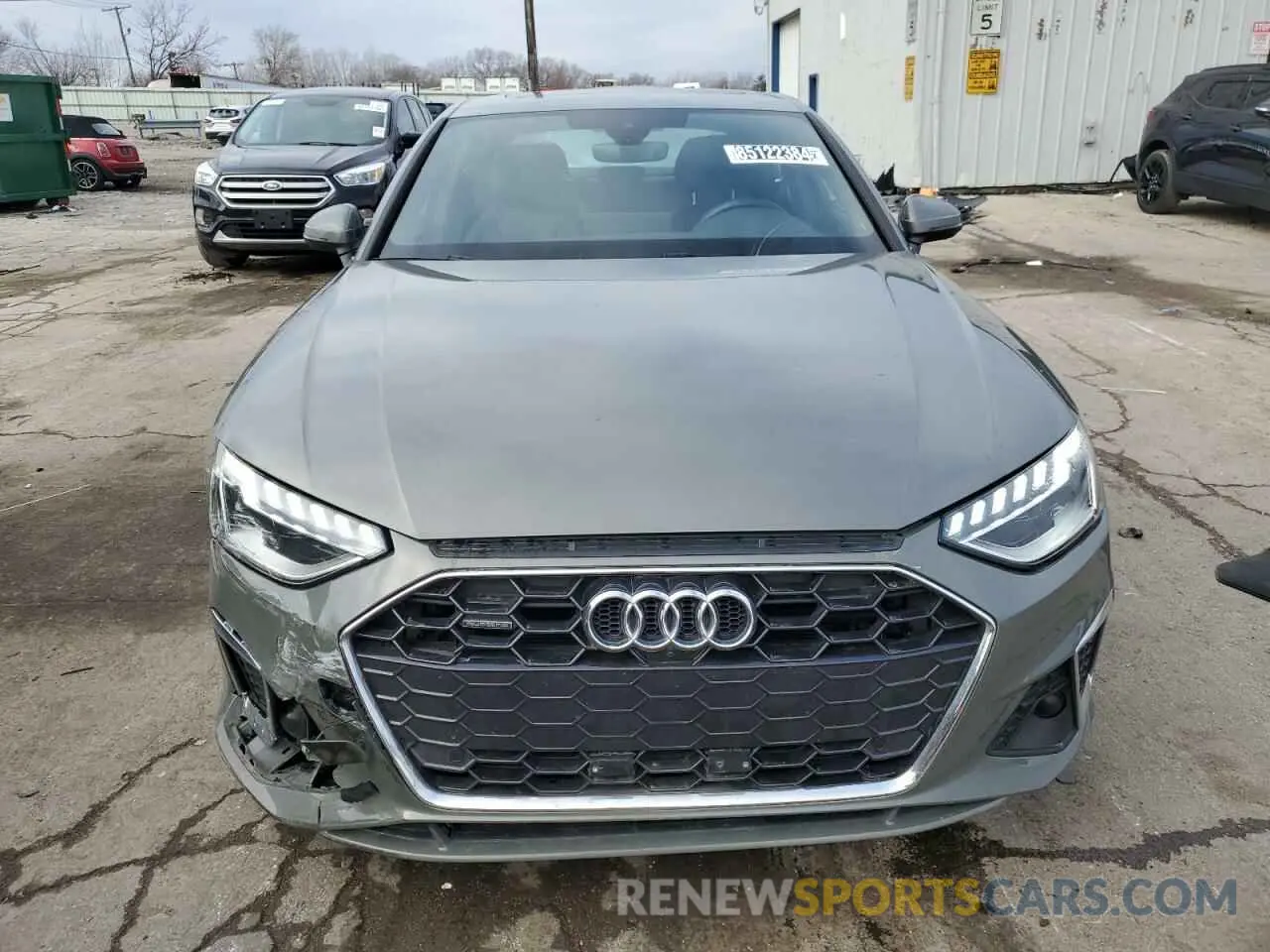 5 Photograph of a damaged car WAUEAAF43RN006634 AUDI A4 2024