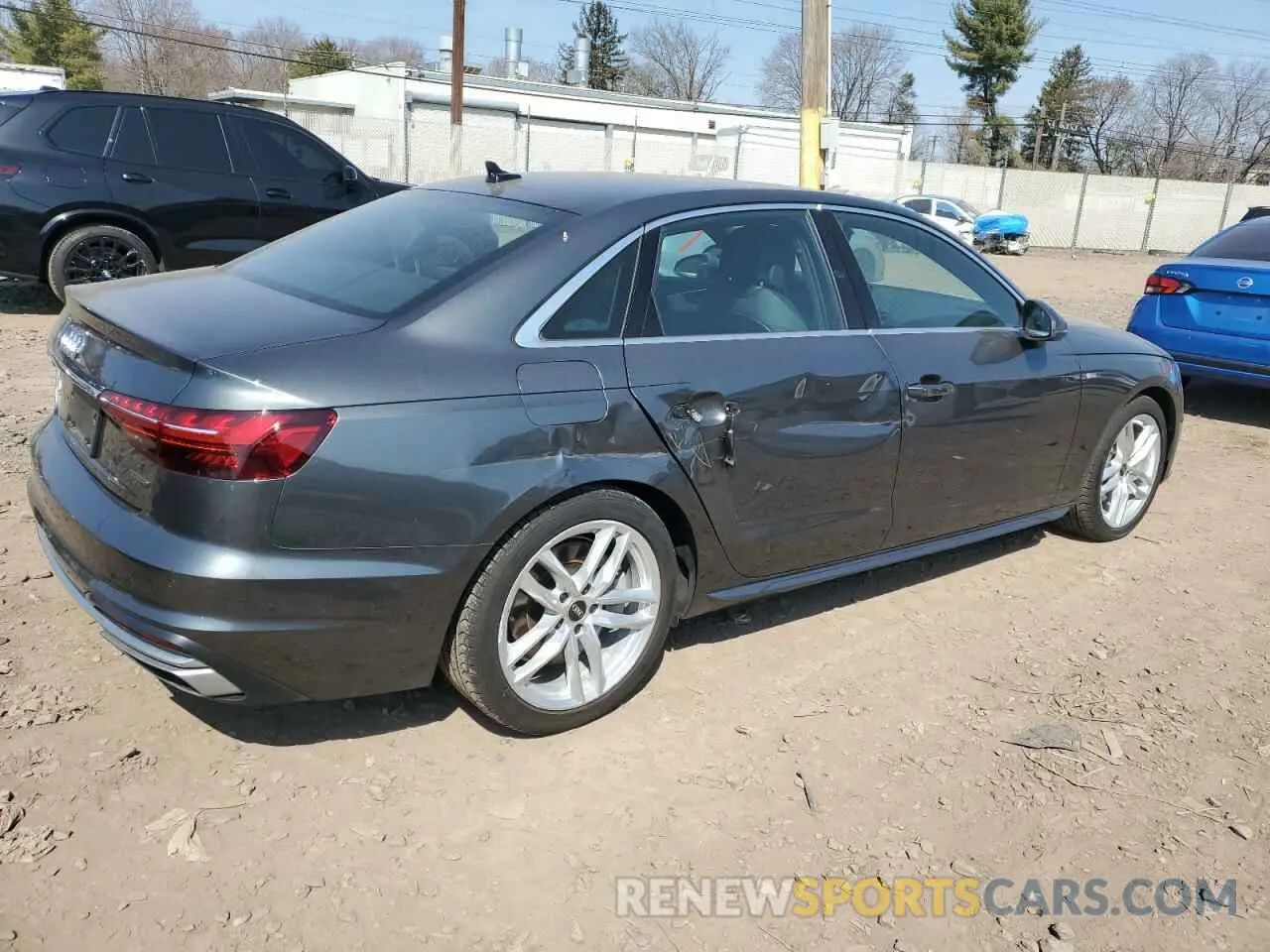 3 Фотография поврежденного автомобиля WAUEAAF47RN003591 AUDI A4 2024