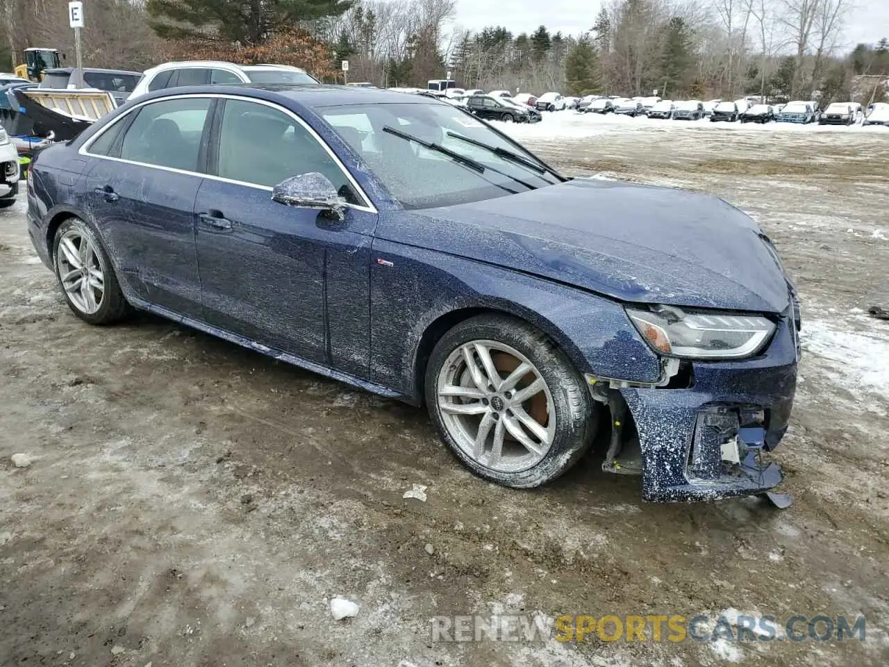 4 Фотография поврежденного автомобиля WAUEAAF47RN010704 AUDI A4 2024