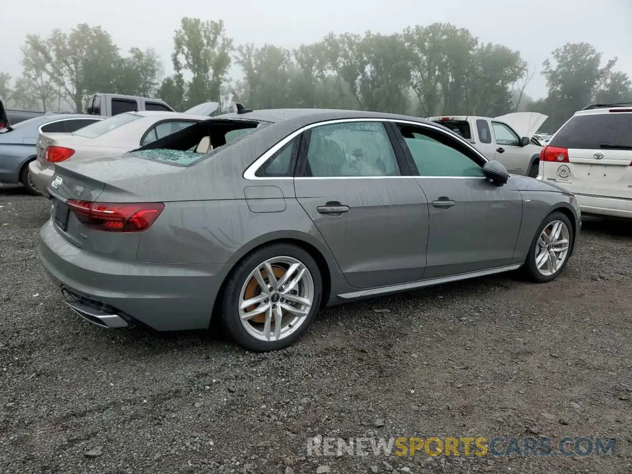 3 Фотография поврежденного автомобиля WAUEAAF47RN016485 AUDI A4 2024
