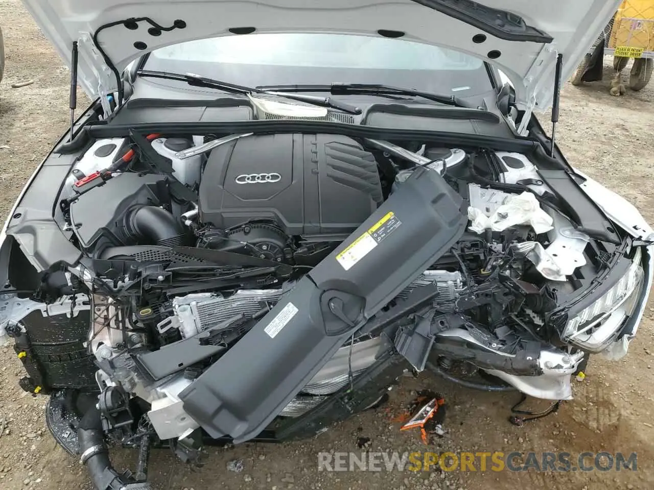 11 Photograph of a damaged car WAUEAAF48RN000411 AUDI A4 2024