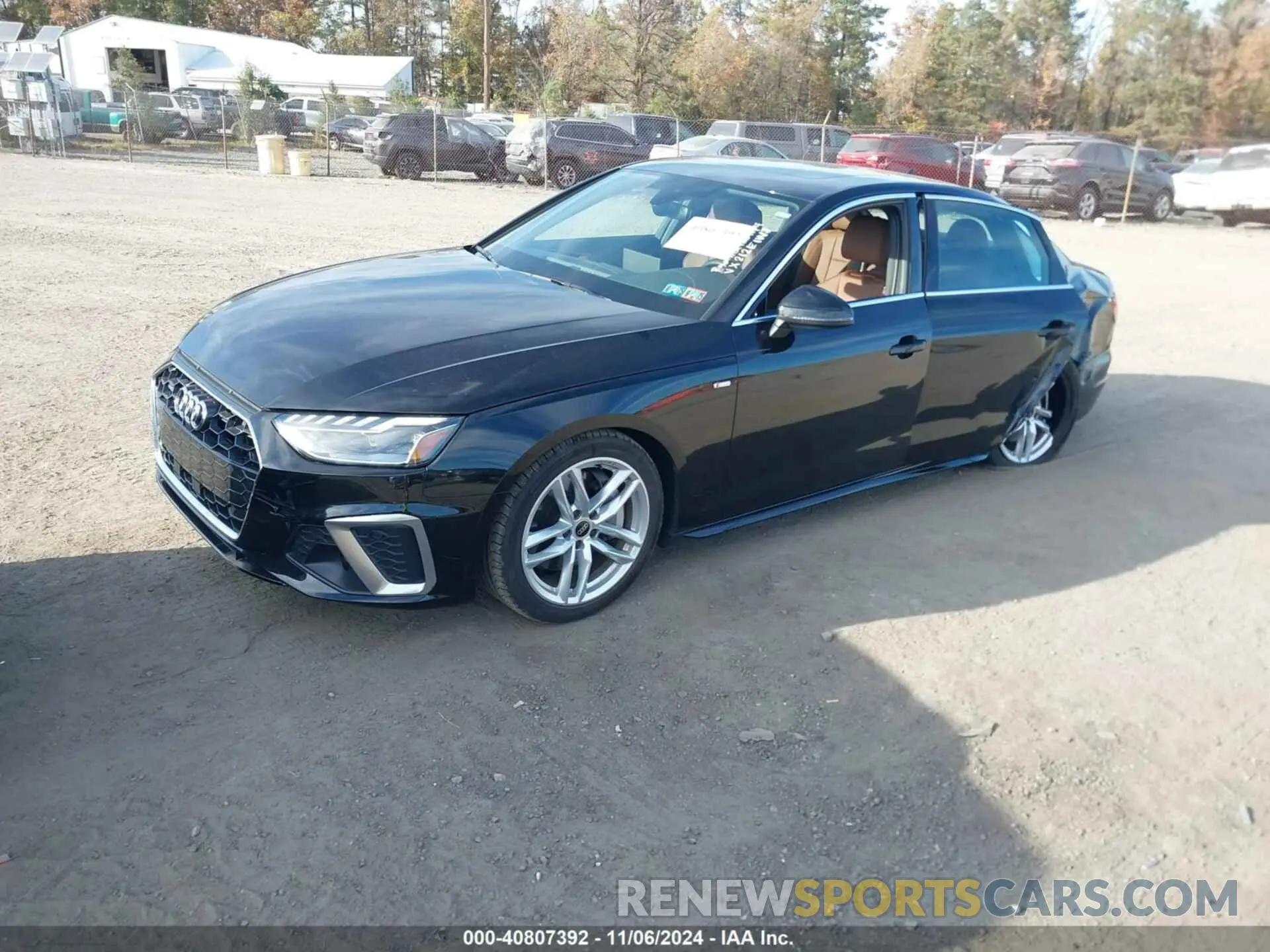 2 Photograph of a damaged car WAUEAAF48RN014065 AUDI A4 2024