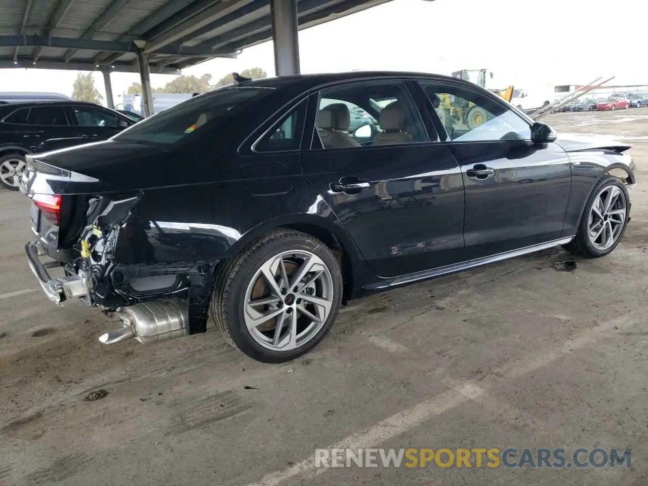 3 Photograph of a damaged car WAUEAAF43SN002881 AUDI A4 2025