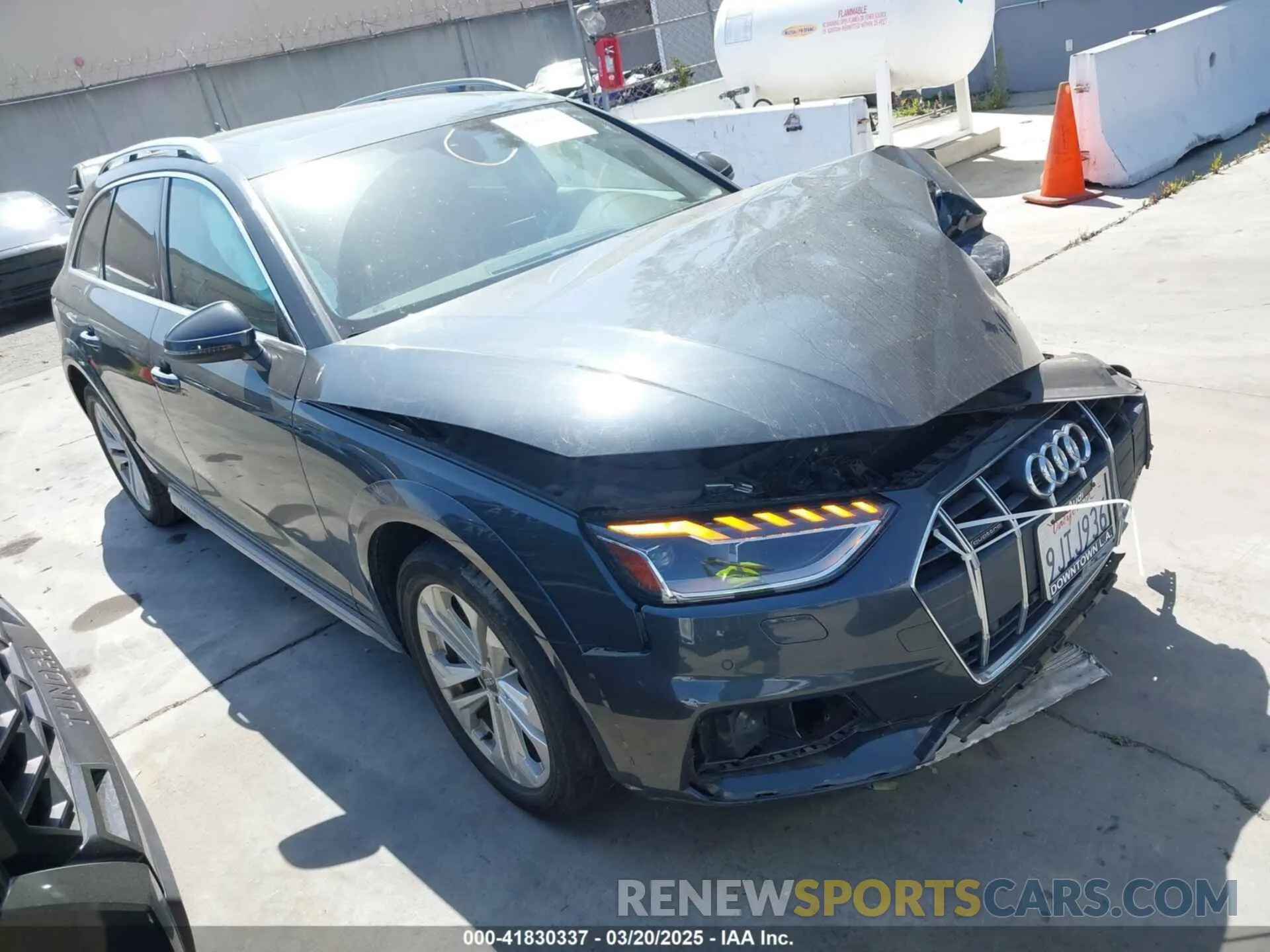 1 Photograph of a damaged car WA18NAF49LA058251 AUDI A4 ALLROAD 2020