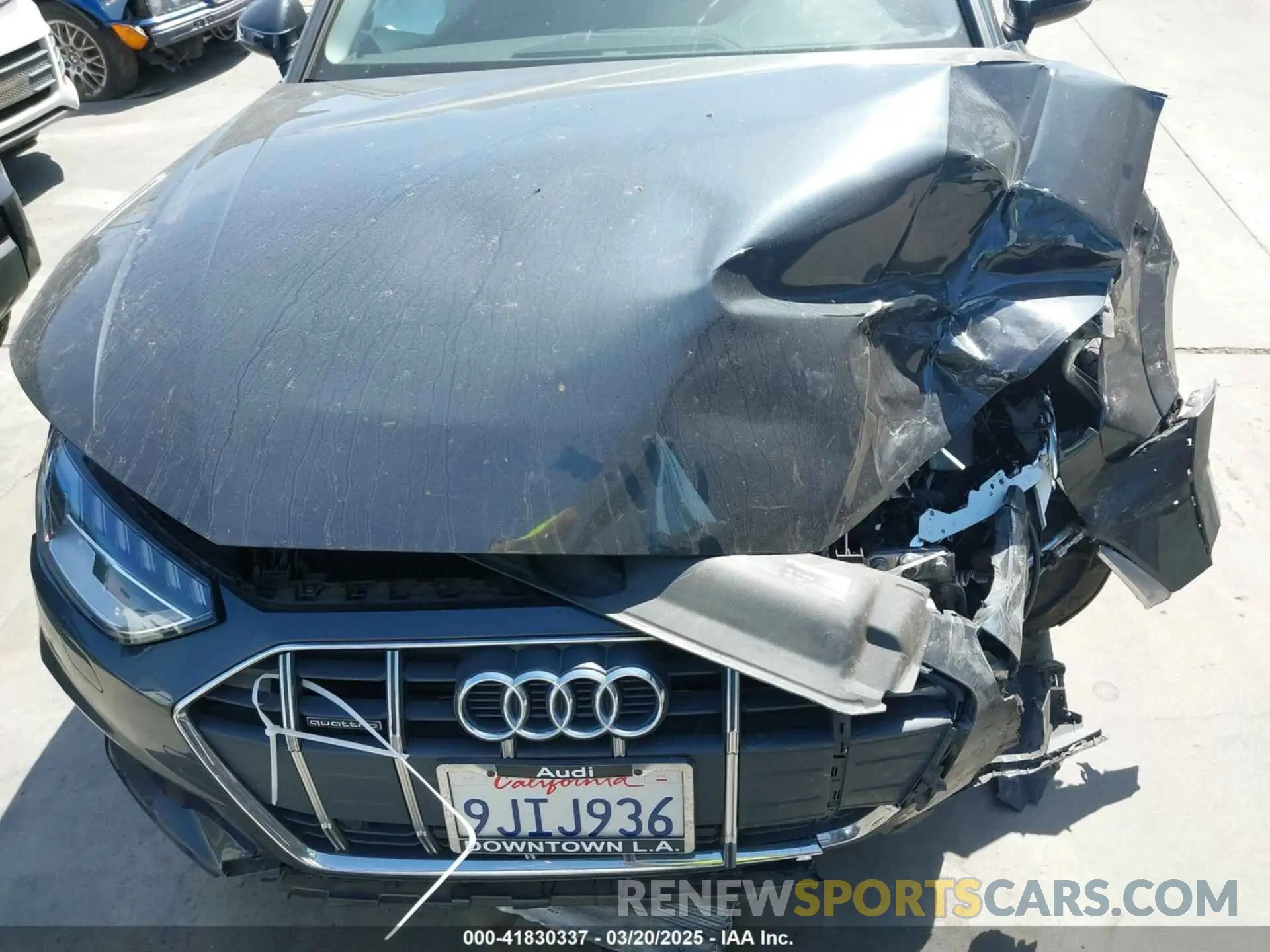 13 Photograph of a damaged car WA18NAF49LA058251 AUDI A4 ALLROAD 2020