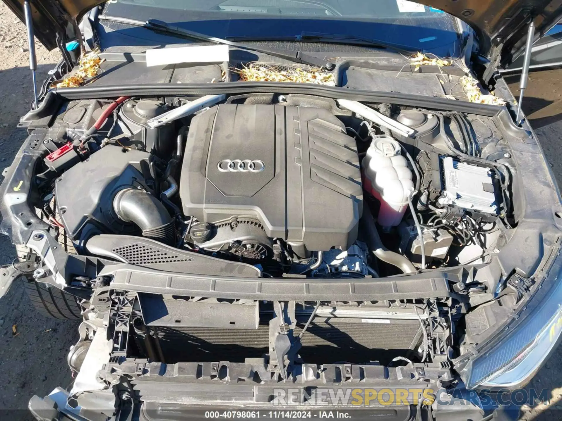 10 Photograph of a damaged car WAUABAF41MA043192 AUDI A4 SEDAN 2021