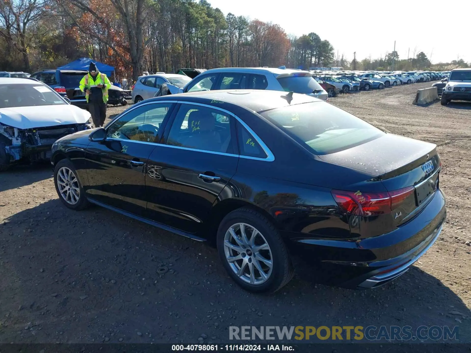 14 Photograph of a damaged car WAUABAF41MA043192 AUDI A4 SEDAN 2021