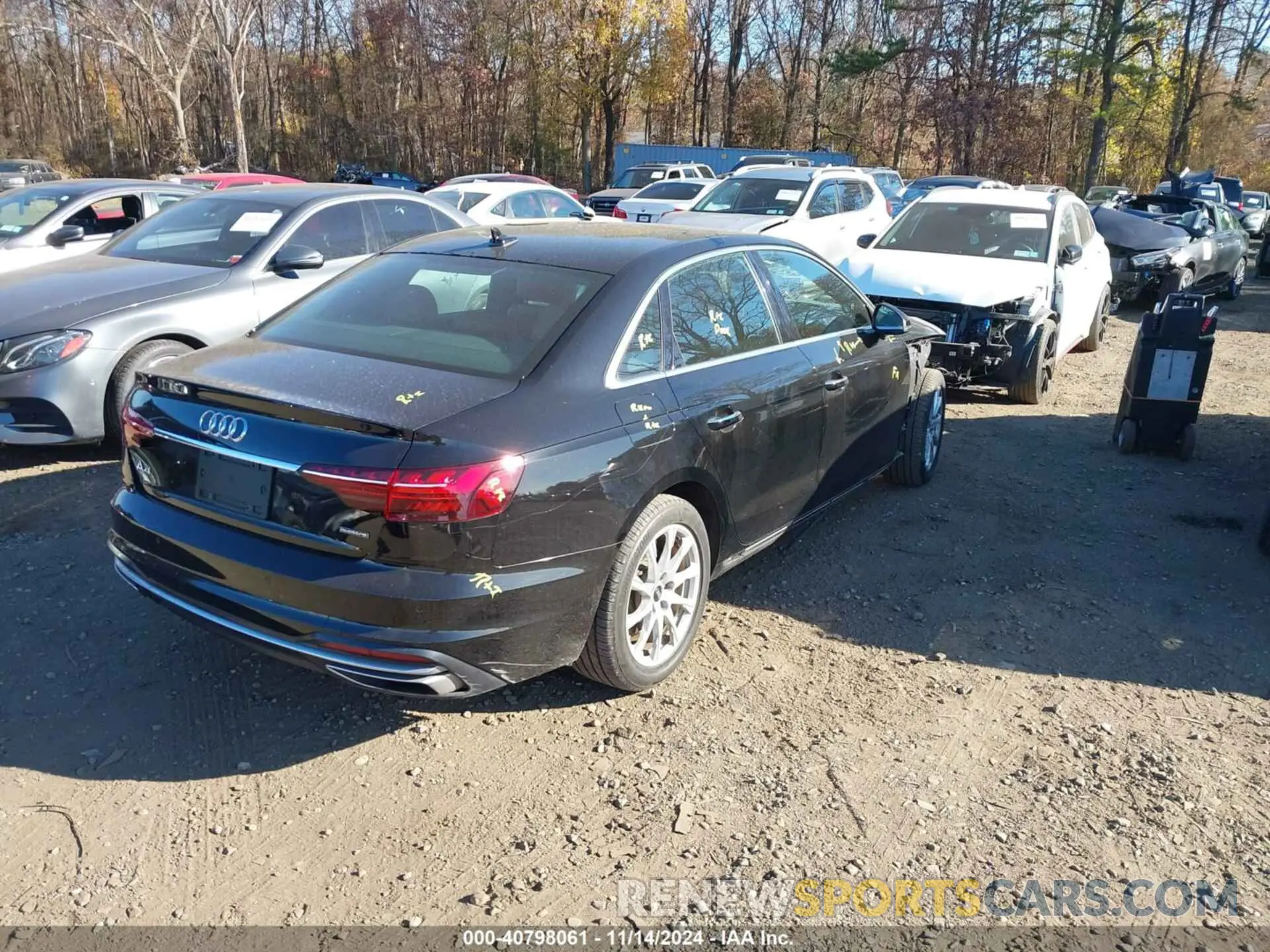 4 Photograph of a damaged car WAUABAF41MA043192 AUDI A4 SEDAN 2021