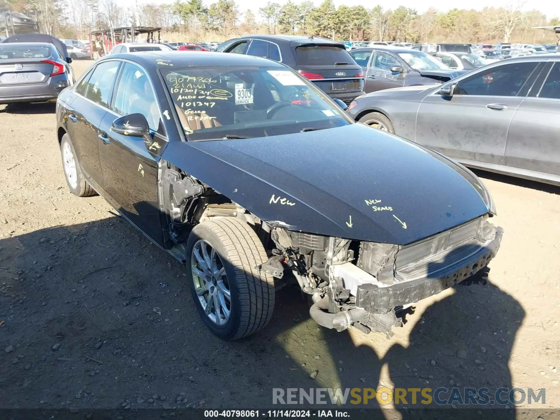 6 Photograph of a damaged car WAUABAF41MA043192 AUDI A4 SEDAN 2021