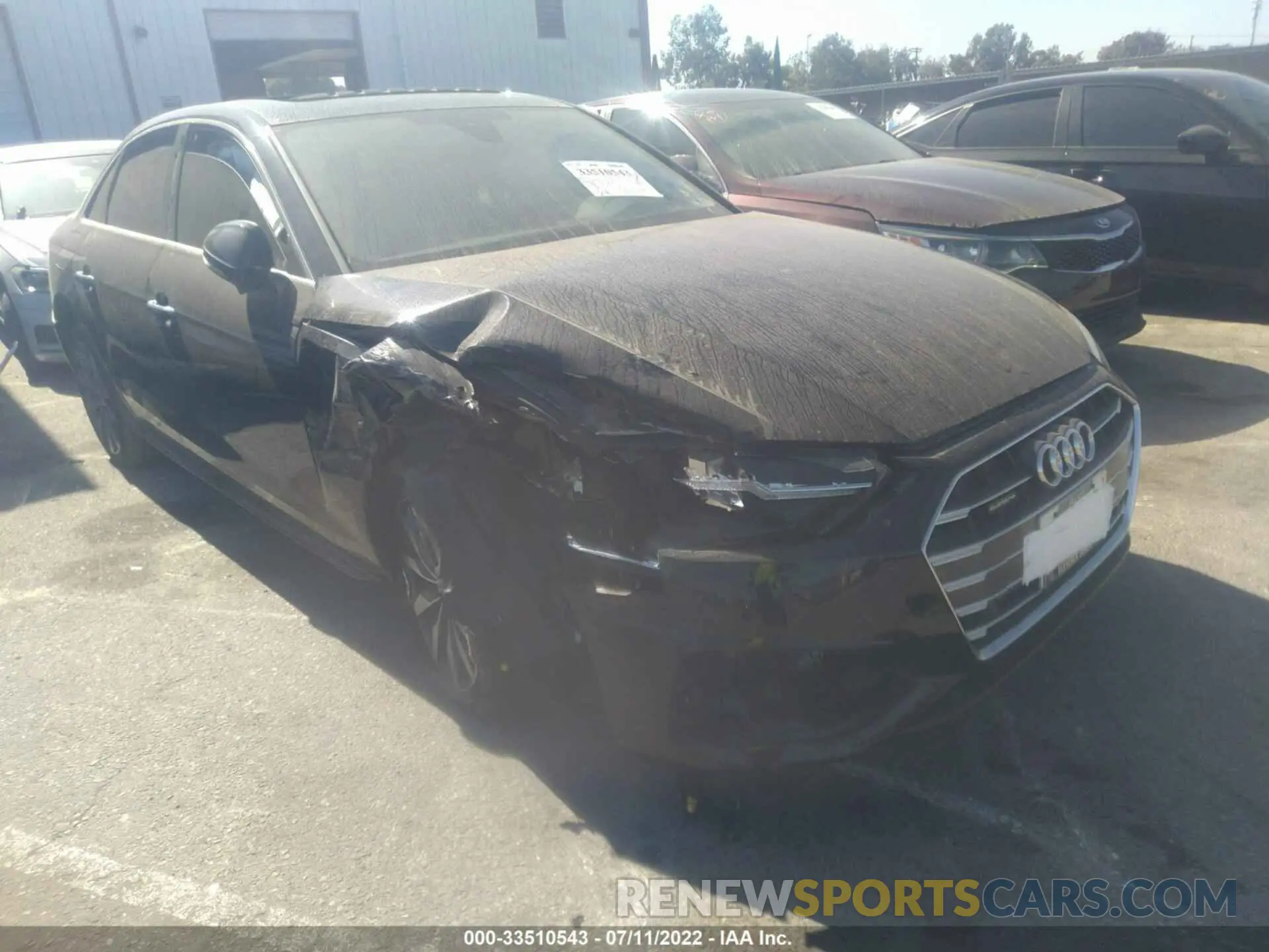 6 Фотография поврежденного автомобиля WAUABAF45MN011449 AUDI A4 SEDAN 2021