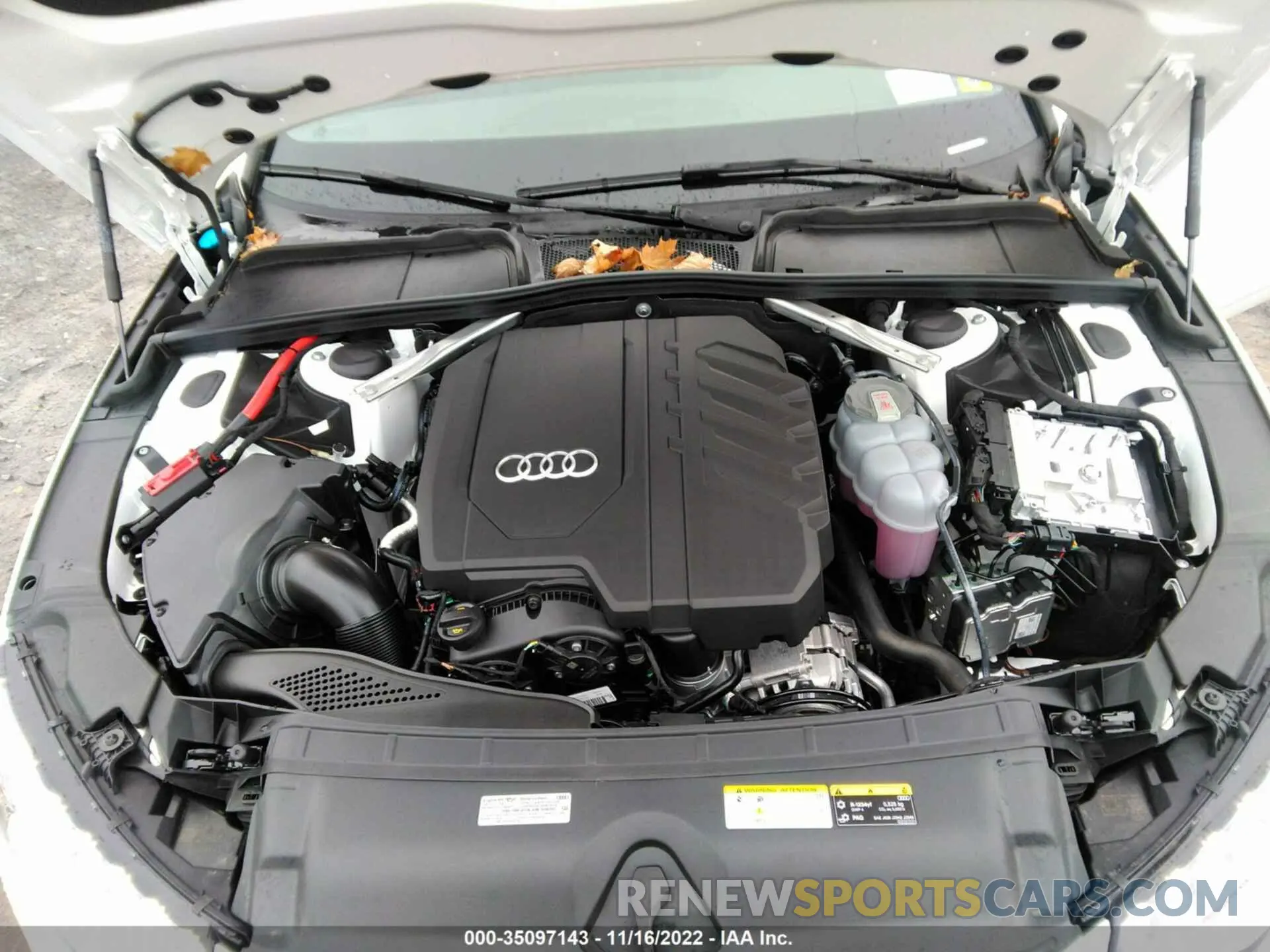 10 Фотография поврежденного автомобиля WAUEAAF46PN002154 AUDI A4 SEDAN 2023