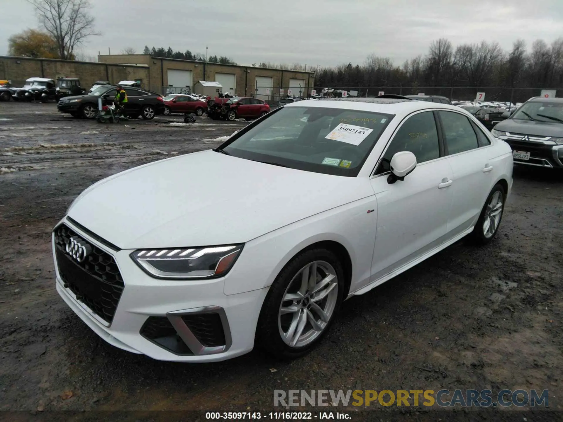 2 Фотография поврежденного автомобиля WAUEAAF46PN002154 AUDI A4 SEDAN 2023