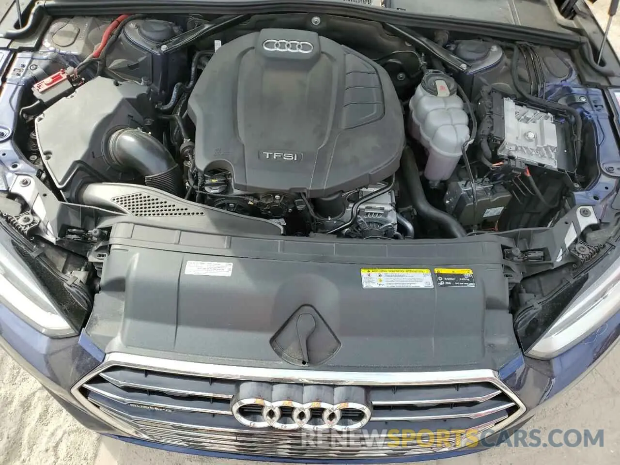 11 Фотография поврежденного автомобиля WAU2NGF55KN009222 AUDI A5 2019