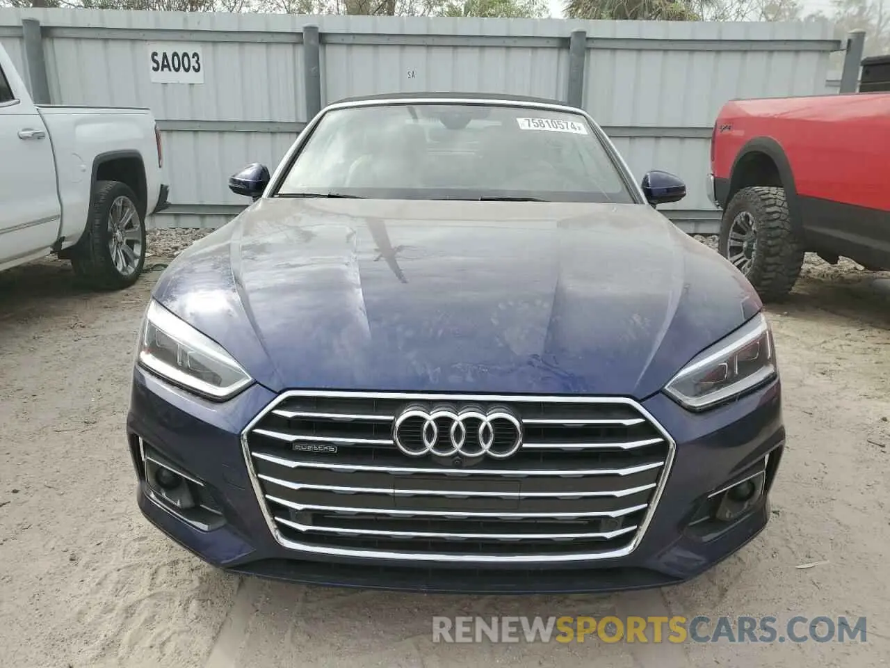 5 Фотография поврежденного автомобиля WAU2NGF55KN009222 AUDI A5 2019